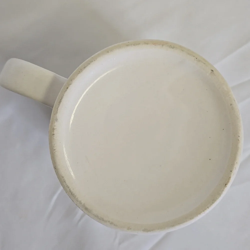 Norman Rockwell Coffee Mug, Cobbler Studying Dolls‎ Shoe